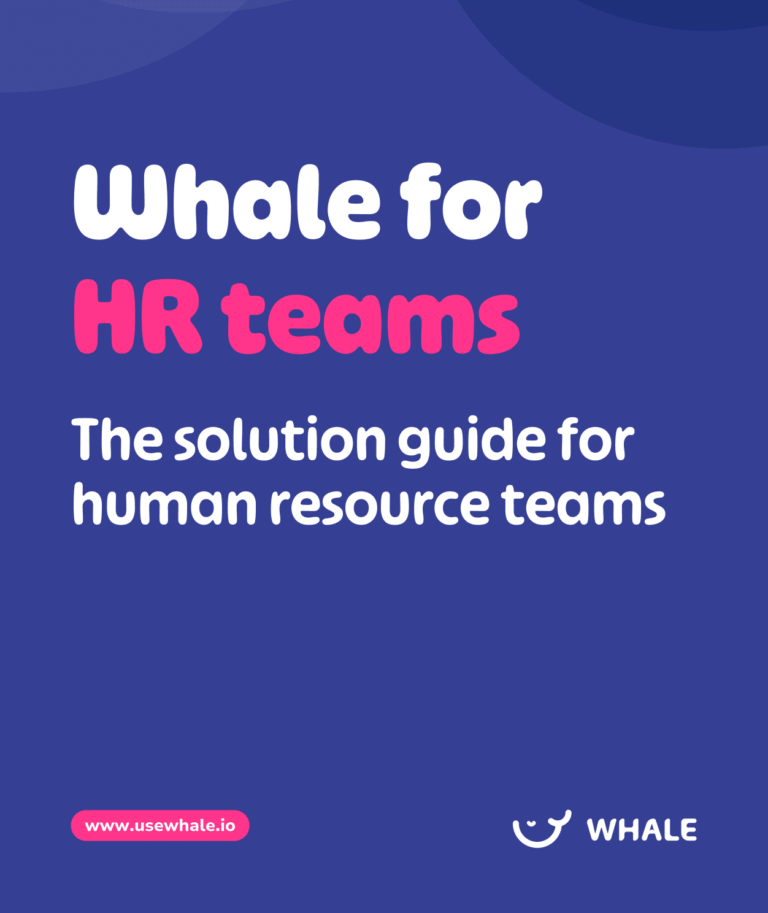 Whale for HR Teams